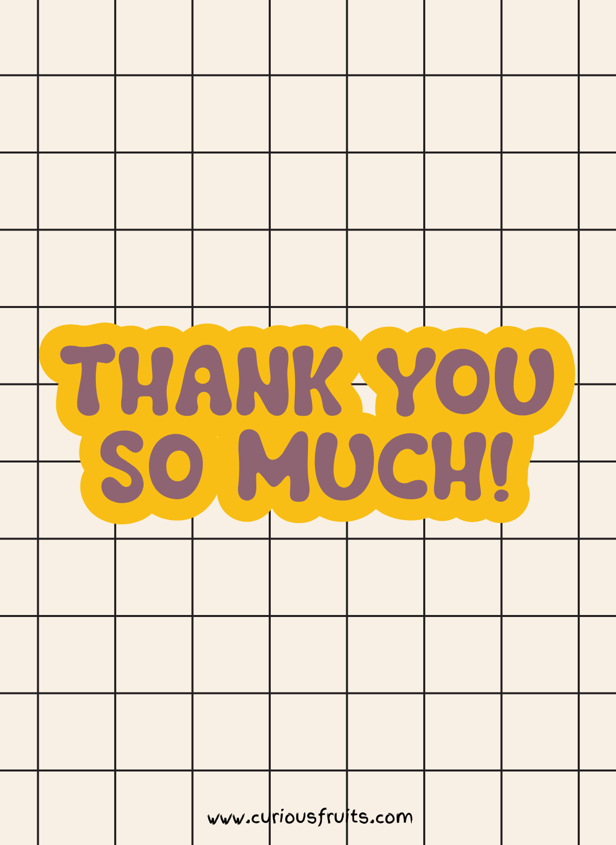 GIFT CARD - Thank You So Much