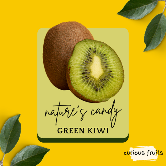 KIWI - Green Kiwi [New Zealand] [1 Pack - 4 Pieces]